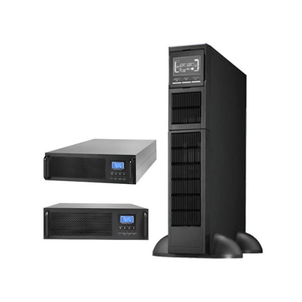 Standalone Tower Computer Room Online UPS System 7kVA Space Adaptive Design
