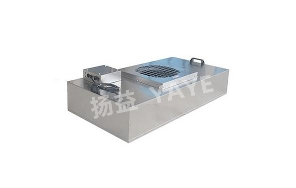 1000m3/H Rated Air Volume FFU Fan Filter Unit With Silver Finish And YAYE Centrifugal Fan Type For Industrial Applications