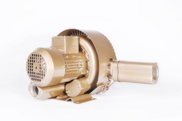 GOORUI Side Channel Vacuum Pump Blower In CNC , Air Suction Blower In Gold