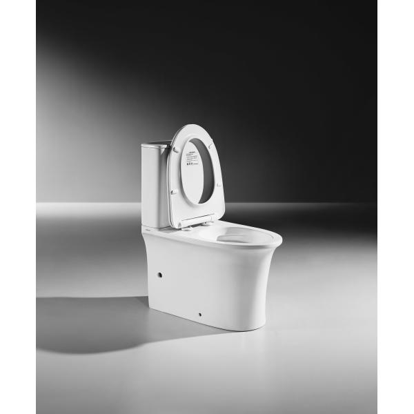 Туалет 654*398*810mm Washdown двухкусочный керамический для Bathroom