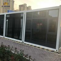 Chambres préfabriquées portatives préfabriquées provisoires de maisons modulaires de 20ft