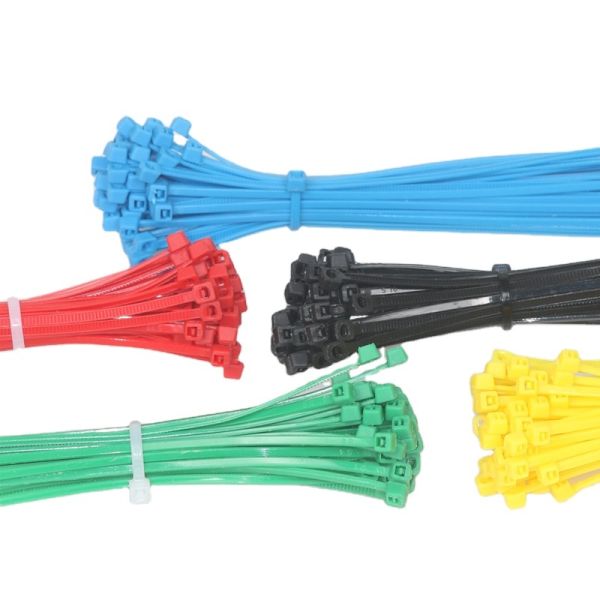 UV Resistant Nylon Cable Tie Black Nylon Cable Zip Tie Weather Resistant For Outdoor Use