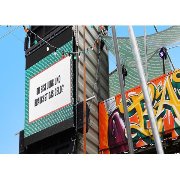 коммерчески реклама вела афишу экрана, выполненный на заказ размер