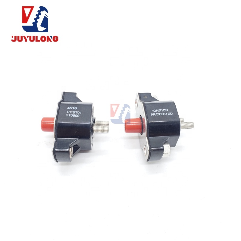 JUYULONG New Daewoo Doosan DX DH55 60 225 300 Excavator Power Cut-Off Switch Breaker Overcurrent Protection 1810-E1-1-3T-0600-13