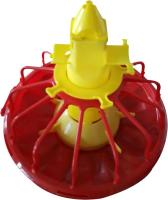 As aves domésticas Pan Feeding System Round Feed da grelha filtram para galinhas