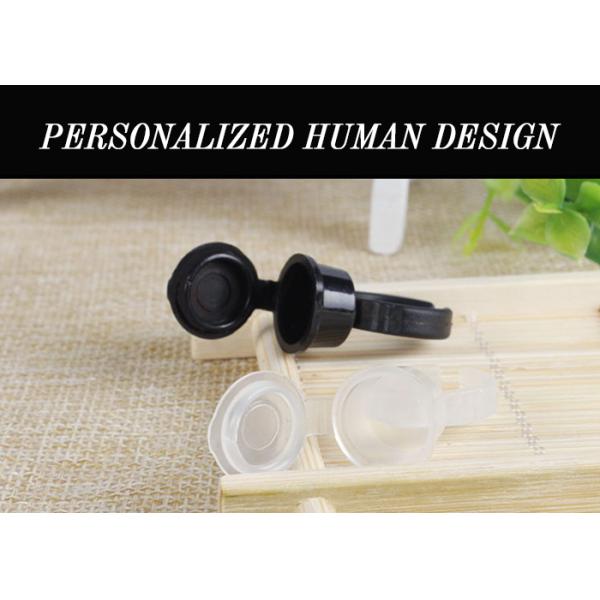 Semi Permanent Pigment Eco Transparent Tattoo Ink Ring Cup With Cap