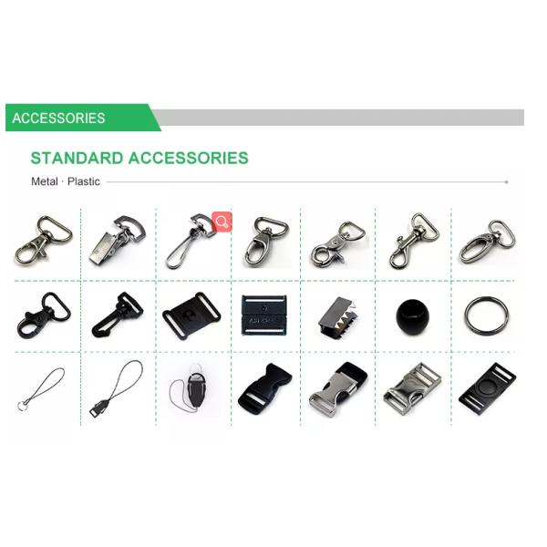 Nylon Plain Logo Printed Lanyard Sublimation Polyester 900mm Length