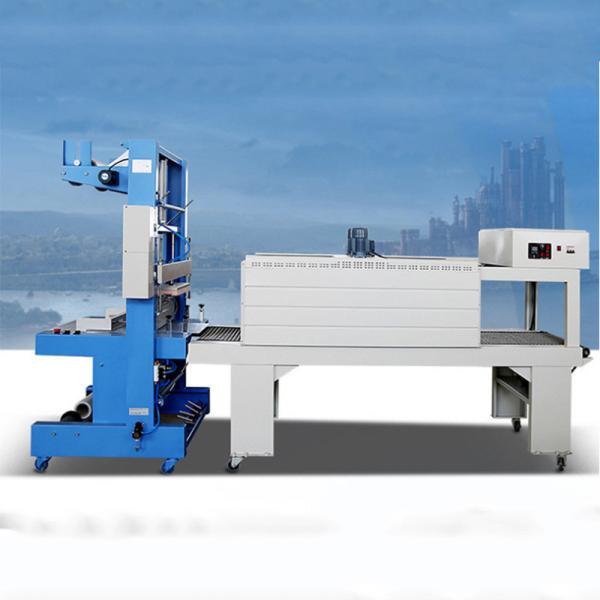 Mineral Water Foam Carton PE Film Shrink Wrapping Machine Semi Automatic Customized