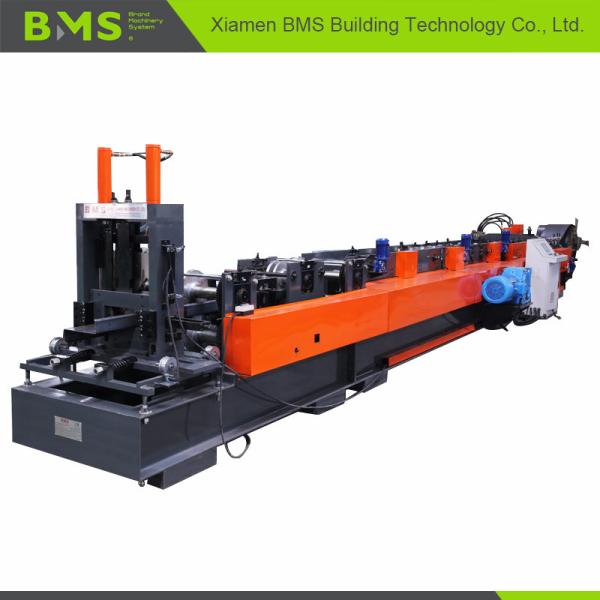 16 Forming Station CZ Purlin Roll Forming Machine / Steel Frame Making Machine