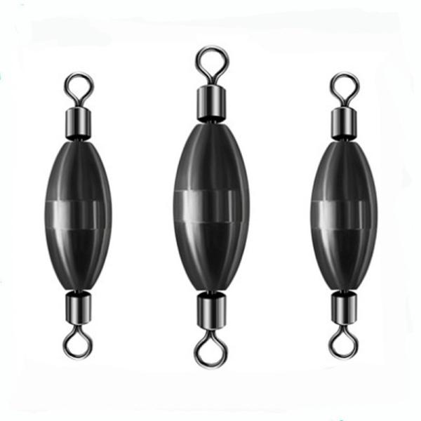 Fishing Swivel Copper Hammer Counterweight Connector Lead Sea Freshwater Floating Rock Lure Bait Fishing Tackle Accessor
