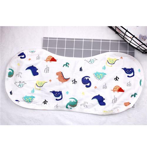 Quick Dry Muslin Burp Cloths Plain / Seersucker Style 6 Layers