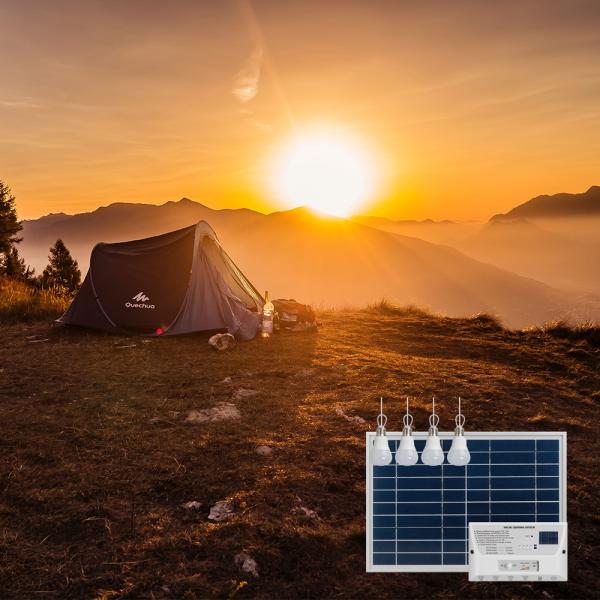 360° Beam Angle Solar Energy Light for Camping Portable Outdoor Power Generation System