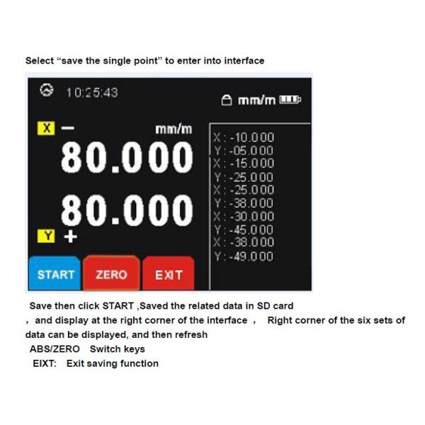 Датчик наклона ночного видения разрешения уклономера 0,001 цифров высокой точности ранга индустрии