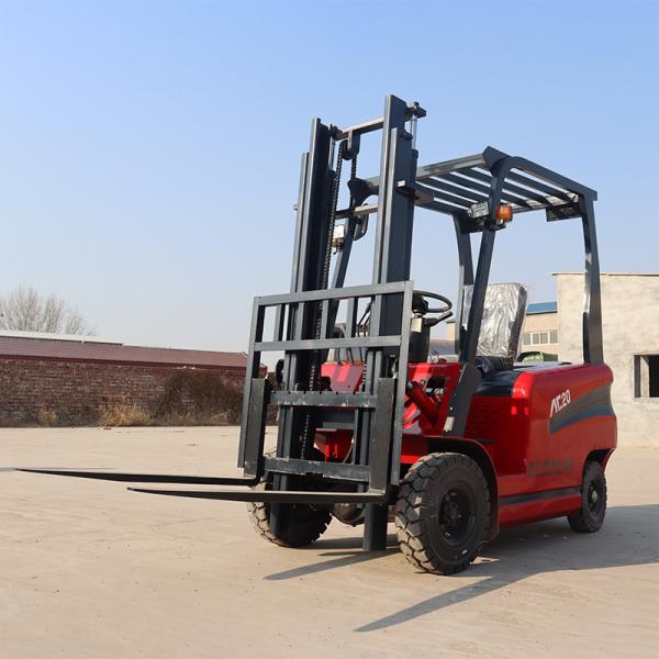 Best Selling Ton All Rough Terrain Electric Forklift Material Handling Machinery 4 Wheel