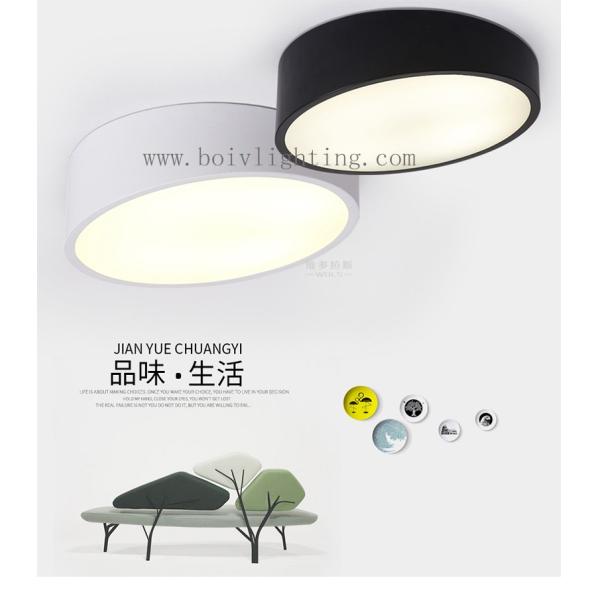 Indoor Bedroom Lamp Ceiling Lamps  Simple Round  Aluminum +Iron BV2145-S
