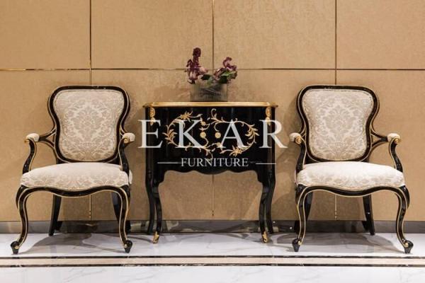 Home Furniture Lobby Lounge Lightweight Wood Types Classic Italian Furniture Chairs&Reclin
