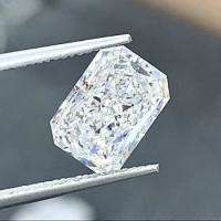 Alta Qualidade 3CT D Cor VS Claridade Forma Radiante Laboratório CVD Diamante GIA Certificado