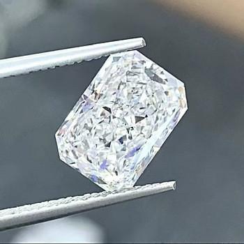 CVD Radiant Cut 1.57ct-5.45ct E VS1/VVS2 Matched Jewelry IGI Certificated Radiant Cut Lab Grown White Diamonds