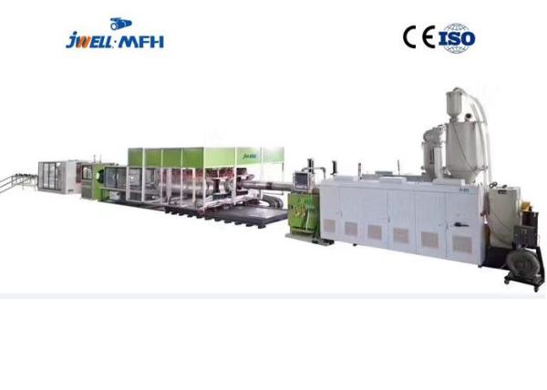 Máquina ondulada da extrusão da tubulação da parede dobro horizontal horizontal refrigerar de água da pressão