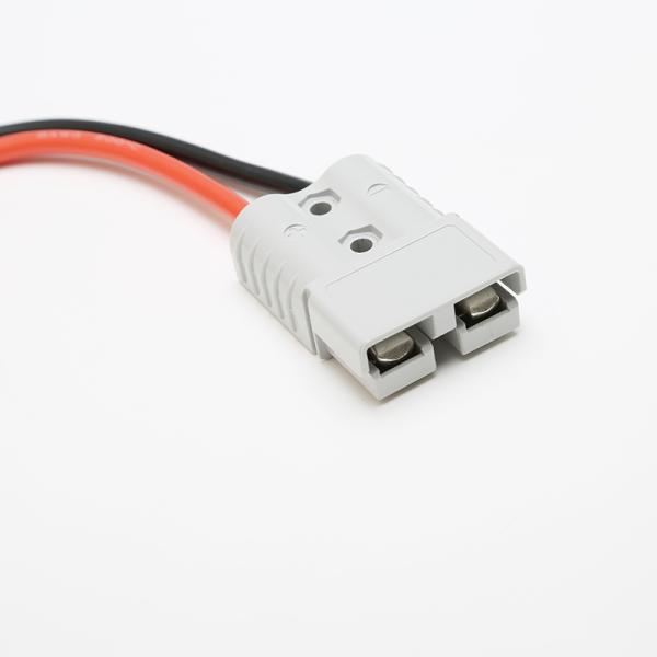 Electric Forklift Charging Plug Cable Copper Pin Battery Charger Anderson Connector 6 12 AWG 600V 50A