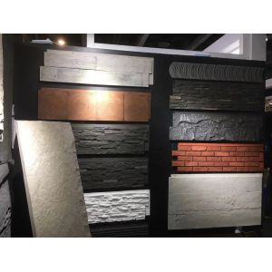 Hot Sell 1220*2440 Pu Stone Wall Panel Culture for Exterior Brick Background Decoration Polyurethane