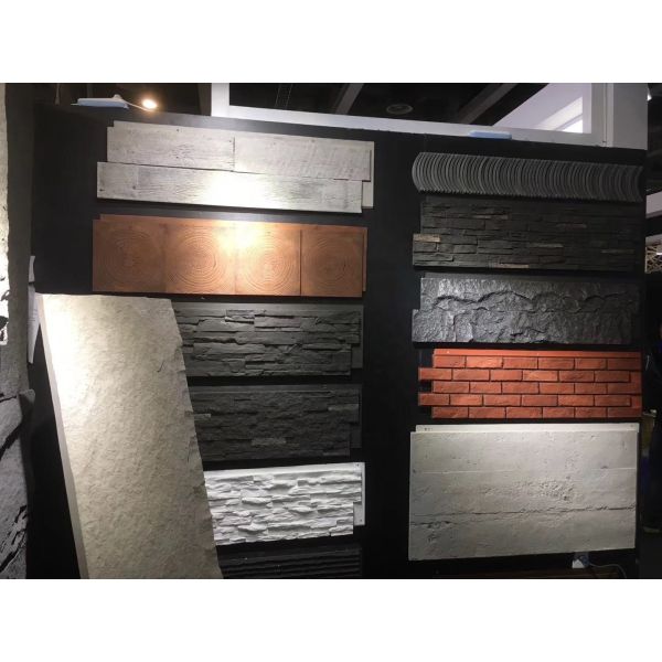 Hot Sell 1220*2440 Pu Stone Wall Panel Culture for Exterior Brick Background