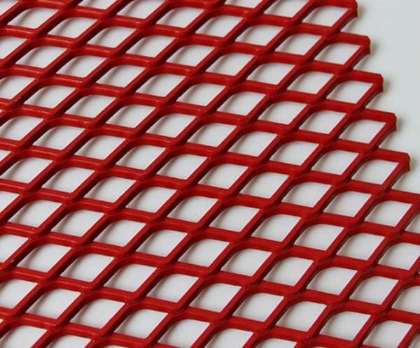 Powder Coated Aluminum Expanded Metal Mesh for Wall Decoration