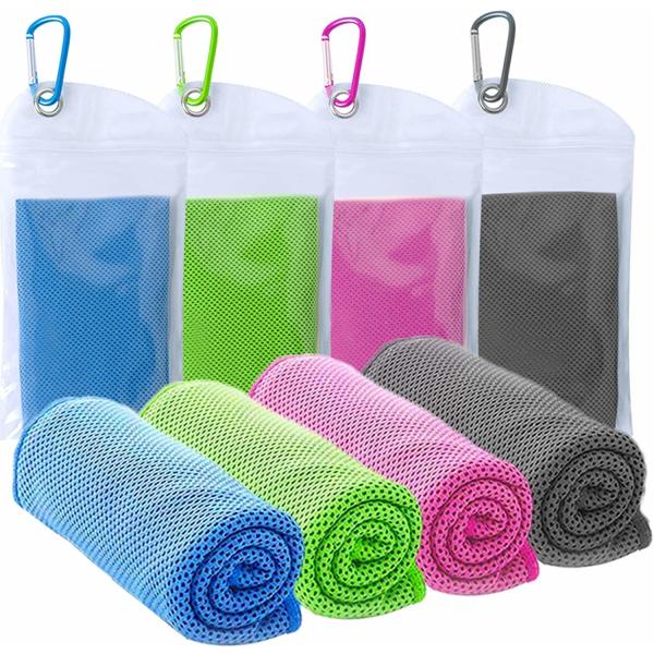 Bear Family Microfiber Sport Towel Portable Cold Sense Eco Friendly Breathable Ice Cool