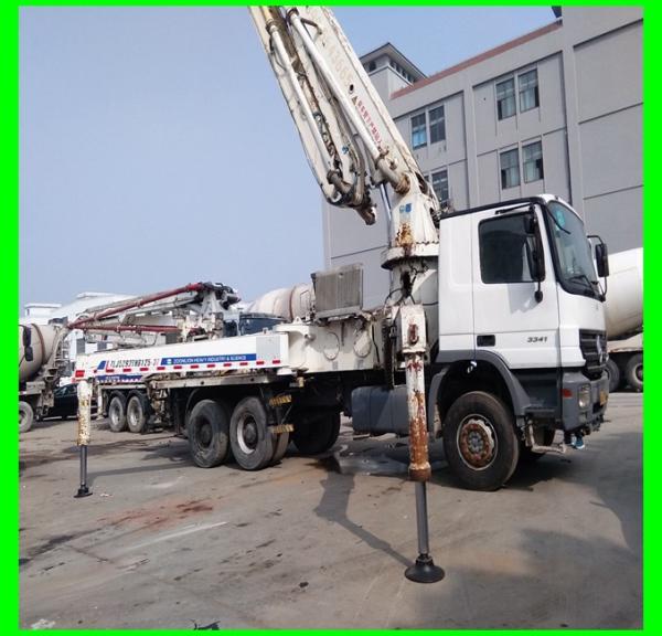 2013 37m 2hand zoomlion benz concrete pump  Truck,Isuzu Concrete Mixer,China Concrete mound truck mixer