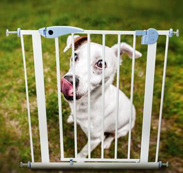 Dog Fences child safety door guard pet dog large dogs isolated security gate