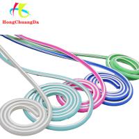 O diodo emissor de luz de néon do cabo flexível do silicone 12v do PVC descasca a iluminação da decoração da letra de 6*9mm