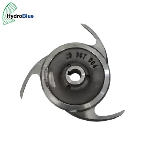 ANDRITZ Investment Casting Stainless Steel Aluminum Pulp Pump Semi Open Type Impeller