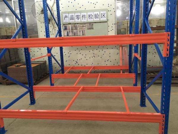 High Strength Steel Pallet Racks Wear / Tear Resistant 2000-6000mm Height