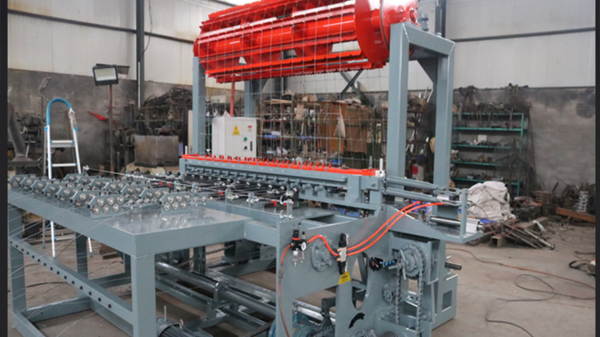 Durable 380v Automatic Wire Mesh Welding Machine High Output