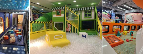 Kids Soft Indoor Playground Spinning Dog Inside Soft Play For Toddler Preschool
