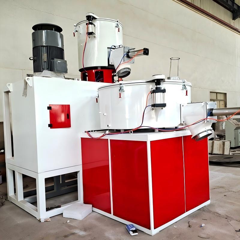 200-300Kg/H Vertical PVC Mixer 30KW 475rpm 950rpm Mixing Speed For Plastic Powder