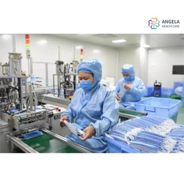 FFP2 Level Kn95 Face Mask Disposable Face Mask Factory Certificated with Ce FDA ISO13485