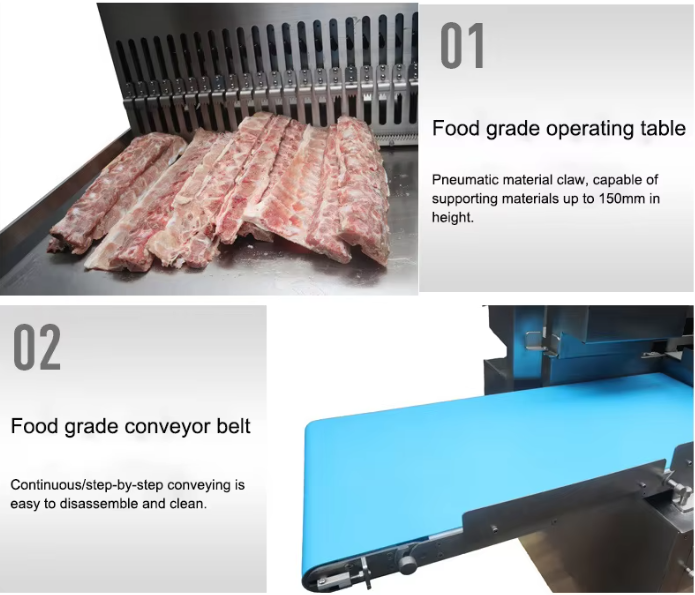 Customized Fully Automatic Bone-Sawing Machine Meat Cutter Slicer Pork Slicing