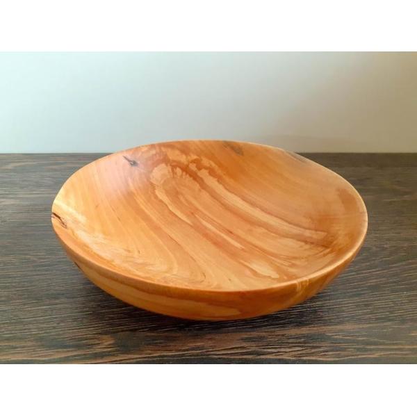 Beech Wood Large Wooden Fruit Bowl