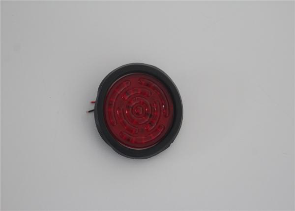4 inches 16-LED Round Truck Tail Light /Tail light 12-24V/24V amber color waterpfoor IP65