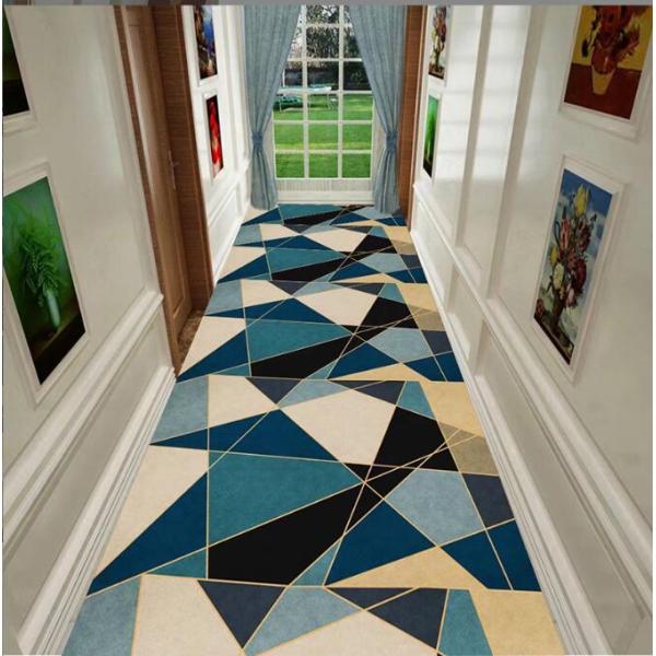 Special Geometric Pattern Commercial Floor Mat Entrance Corridor Stairway Hotel Mat