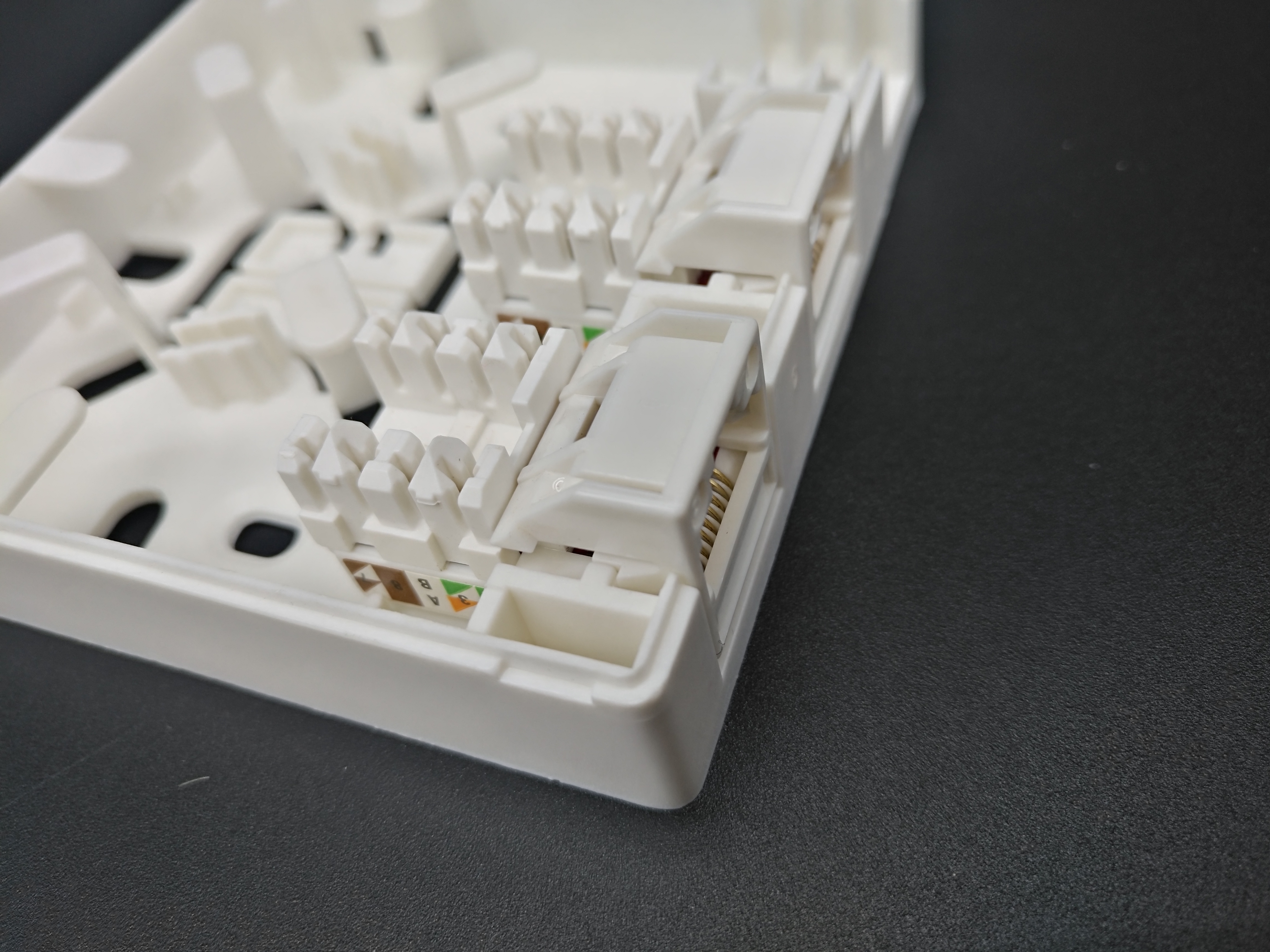 86Type RJ45 Сеть волоконно-оптическая розетка для волокон на внутренней стене дома