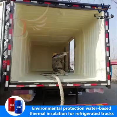 Carbon Chain Polymer Spray Double Component Polyurethane Foam Closed Cell Raw Material