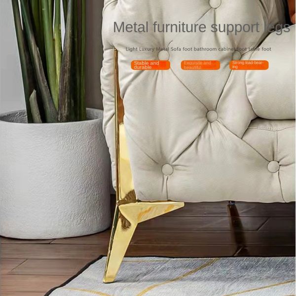 Wanjusheng New Design Furniture Legs Hardware Sofa Base Tea Table Iron Legs Metal Table Legs