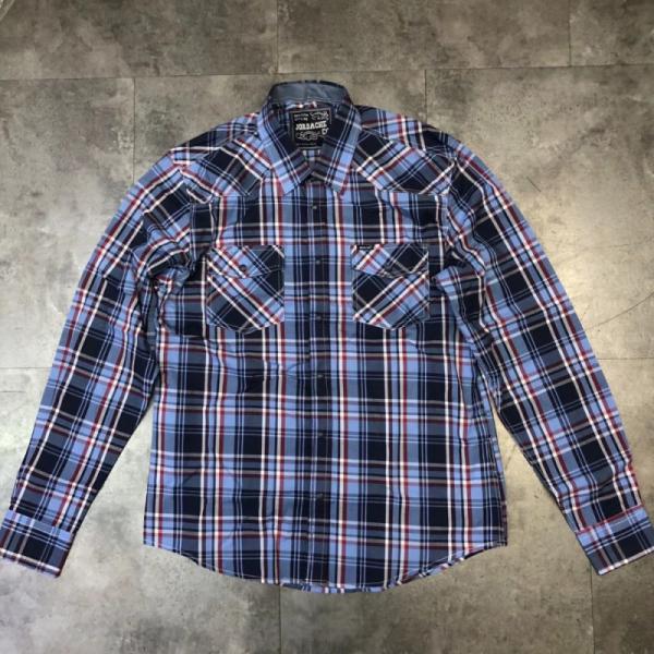 Men'S 8 Color Cotton Plaid Shirts