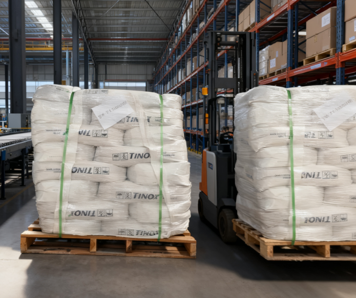 TINOX TPW-714 High Performance White Hybrid Pigment With TiO2 ≥74% Rutile Content ≥99% And Brightness L* ≥95.0