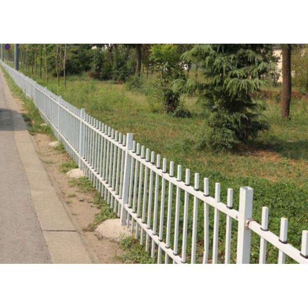 Garden Grass Lawn Zinc Steel Fence Protection For City Roadsides