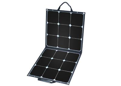Folding 18V 100W Solar Panel Portable Outdoor Solar Charger For Camping