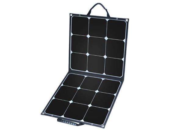 Folding 18V 100W Solar Panel Portable Outdoor Solar Charger For Camping