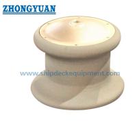 CB/T 3861 Type A Casting Steel Roller Fairlead With Dust Cover Ship Mooring Equipment